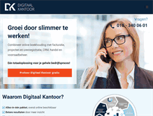 Tablet Screenshot of digitaalkantoor.nl